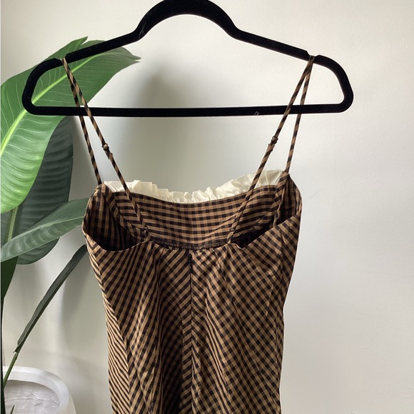 Antonio Melani x Courtney Grow bond dress. Black and ember gingham - Picture 4 of 4